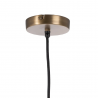 LAMPARA DE TECHO SOMBRERO FIBRA NATURAL 64CM 1L