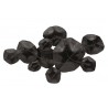 DECORACION PARED METAL HOJAS ROSAS 66CM