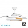 VENTILADOR DC EMPERADOR 72W BLANCO-HAYA