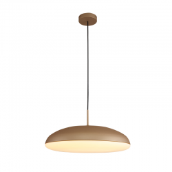 LAMPARA DE TECHO COLGANTE KAZZ ORO GRANDE 50 CM.Sencillo y elegante, fácil de limpiar, con bombillas que puedes cambiar. Ideal p
