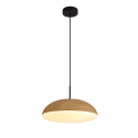 LAMPARA DE TECHO COLGANTE KAZZ MADERA PEQUEÑO 38 CM
