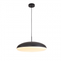 LAMPARA DE TECHO COLGANTE KAZZ NEGRO GRANDE 50 CM
