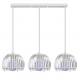REGLETA LATINA BLANCO 3XE27 REGX74X20CM