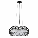 LAMPARA DE TECHO COLGANTE PEREGRINO 3L NEGRO