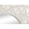 ESPEJO MACRAME BEIGE 76 CM