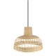 LAMPARA DE TECHO COLGANTE BAMBÚ BRAGANZA NATURAL 42 CM