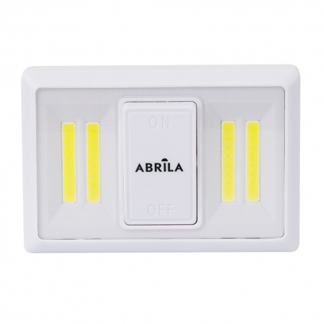 LUZ DE ARMARIO INTERRUPTOR LED SIN CABLES CON PILAS