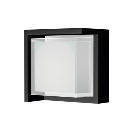 LAMPARA DE PARED PARA EXTERIOR NEGRO LED IP65 - 15W CREEK