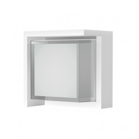 LAMPARA DE PARED PARA EXTERIOR BLANCO LED IP65 - 15W CREEK