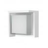 LAMPARA DE PARED PARA EXTERIOR BLANCO LED IP65 - 15W CREEK