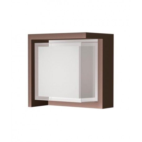 LAMPARA DE PARED PARA EXTERIOR MARRON LED IP65 - 15W CREEK DE MANTRA