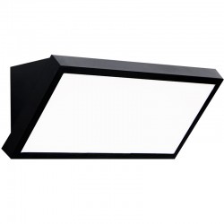 LAMPARA DE PARED PARA EXTERIOR NEGRO LED IP65 - 20W CREEK