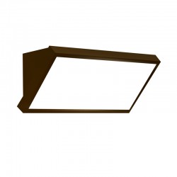 LAMPARA DE PARED PARA EXTERIOR MARRÓN LED IP65 - 20W CREEK