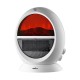 CALEFACTOR EFECTO FUEGO 2000W BLANCO MONGOL