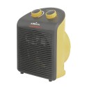 CALEFACTOR ELECTRICO AMARILLO NEGRO CROACIA 2000W