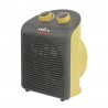 CALEFACTOR ELECTRICO AMARILLO NEGRO CROACIA 2000W
