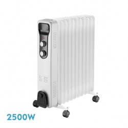 RADIADOR ACEITE BRASILIA 2500W BLANCO