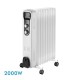RADIADOR ACEITE BRASILIA 2000W BLANCO