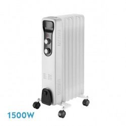 RADIADOR ACEITE BRASILIA 1500W BLANCO