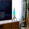 LAMPARA LAVA ROCKET AZUL