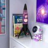 LAMPARA LAVA ROCKET MORADA