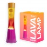 LAMPARA LAVA TOWER DEGRADADO ROSA Y NARANJA
