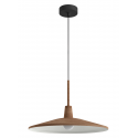 LAMPARA DE TECHO COLGANTE DE METAL NOGAL DENVER 43 CM