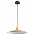 LAMPARA DE TECHO COLGANTE DE METAL NATURAL DENVER 43 CM