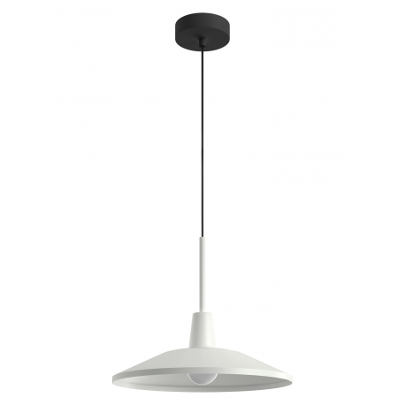 LAMPARA DE TECHO COLGANTE DE METAL BLANCO DENVER 33 CM