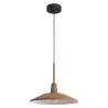 LAMPARA DE TECHO COLGANTE DE METAL NOGAL DENVER 33 CM