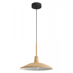 LAMPARA DE TECHO COLGANTE METAL NATURAL DENVER 33 CM
