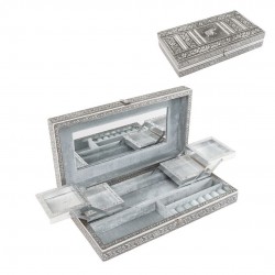 JOYERO METAL PLATA 38 CM
