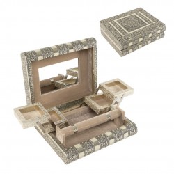 JOYERO METAL CHAMPAGNE 23 CM