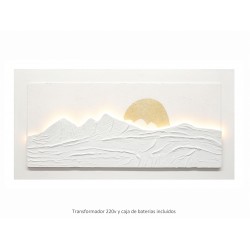 OLEO CON LUZ AMANECER CON DIFERENTES TEXTURAS