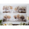 LIENZO PAISAJE ÁRBOLES 150X50