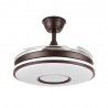 VENTILADOR DANI MARRON 59W 4 ASPAS