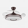 VENTILADOR DANI MARRON 59W 4 ASPAS
