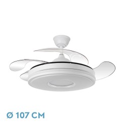 VENTILADOR DANI BLANCO 59W 4 ASPAS