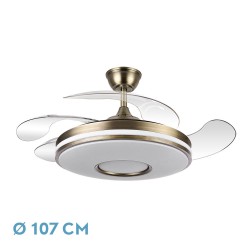 VENTILADOR DANI CUERO 59W 4 ASPAS