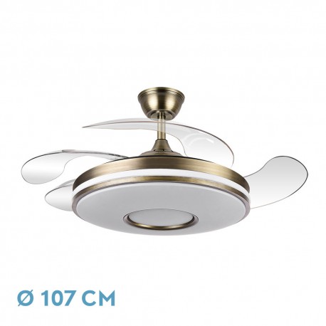VENTILADOR DANI CUERO 59W 4 ASPAS