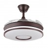 VENTILADOR DANI MINI MARRON 59W 4 ASPAS