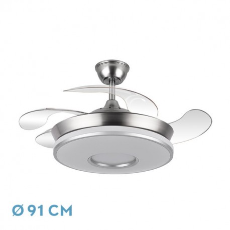 VENTILADOR DANI MINI NIQUEL 59W 4 ASPAS