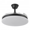 VENTILADOR DC TRIDENTE NEGRO 59W 4 ASPAS