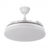 VENTILADOR DC TRIDENTE BLANCO 59W 4 ASPAS
