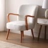 SILLON CON REPOSABRAZOS KORA BLANCO
