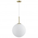 COLGANTE 1LPORTILE LATÓN-OPAL 35 CM