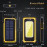 LINTERNA SOLAR RECARGABLE