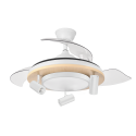 VENTILADOR DC BLANCO/HAYA GLADIATOR 35+15W