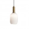LAMPARA DE TECHO COLGANTE OPAL ORO