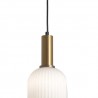 LAMPARA DE TECHO COLGANTE OPAL ORO